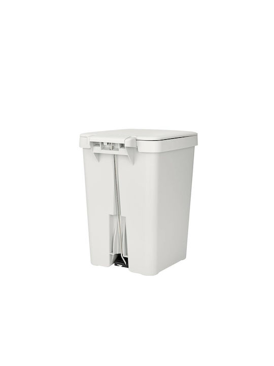 Brabantia Stepup Plastic Waste Bin with Pedal Grey 25lt
