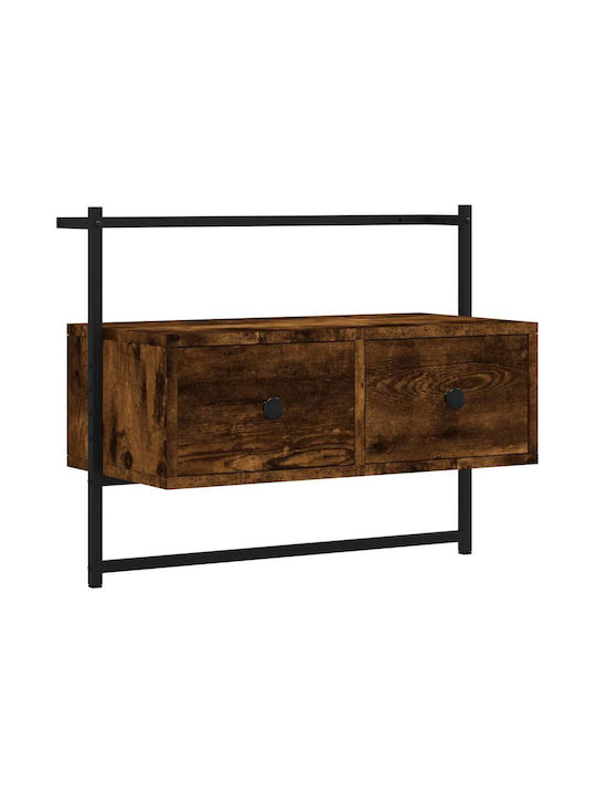 Mobilier TV din lemn Επιτοίχιο Căpitanul. Oaks Μ60.5xΠ30xΥ51cm