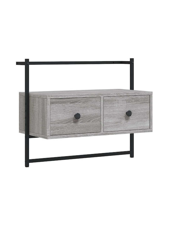 TV Stand Grey Sonoma L60.5xW30xH51cm