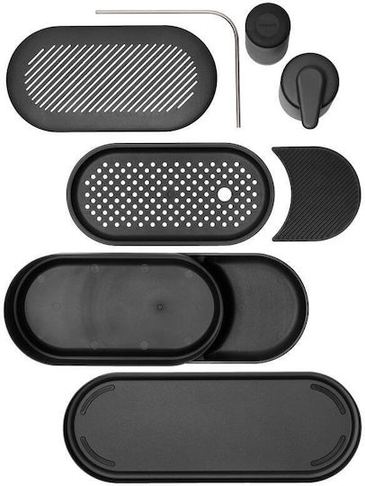 Brabantia Set Accesorii Pentru Baie Metalic Gri 3 Bucăți
