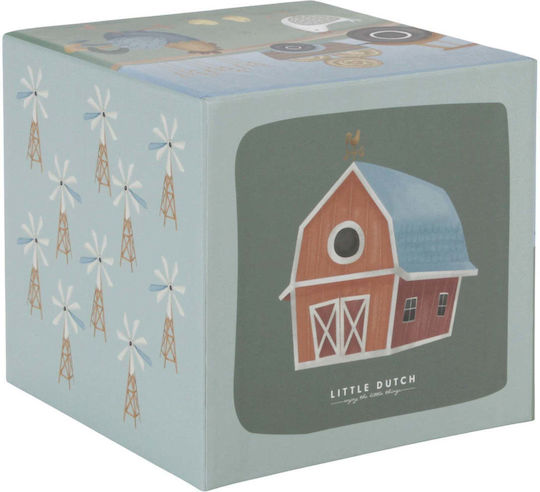 Little Dutch Παιχνίδι Στοίβαξης Little Farm για 18+ Μηνών