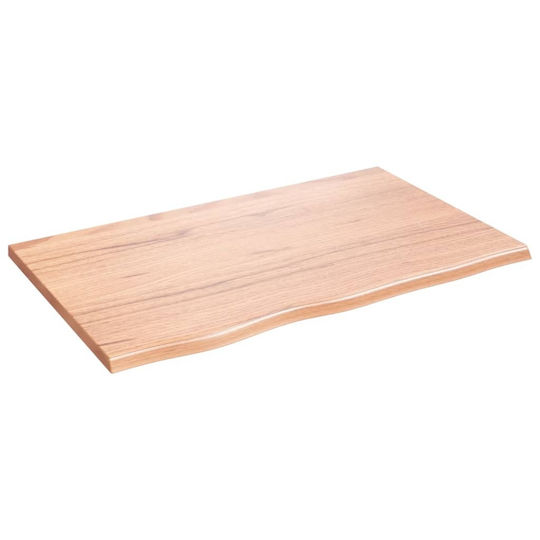 vidaXL Countertop without Sink L80xW50xH2cm Ann. Brown