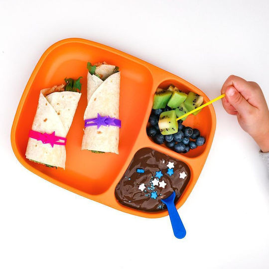 Lunch Punch Plastik Kinder Lebensmittelbehälter Gelb