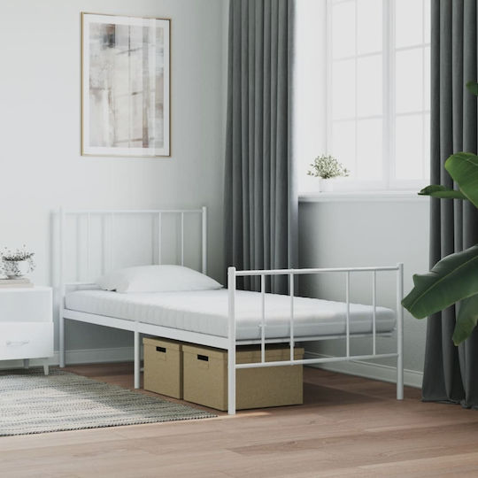 vidaXL Единичен Матрак 80x200x10см