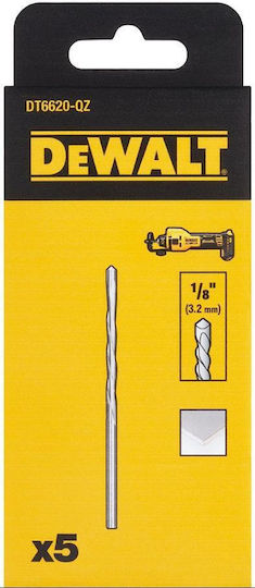 Dewalt Σετ 5 Τρυπάνια για Γυψοσανίδα