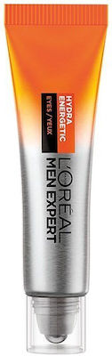 L'Oreal Paris Men Expert Hydra Energetic Ανδρικό Anti-Fatigue Gel Ματιών κατά των Μαύρων Κύκλων 10ml