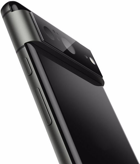 Spigen Optik.TR Ez Fit 2pcs Протектор за камера Закалено стъкло Черен за Google Pixel 8