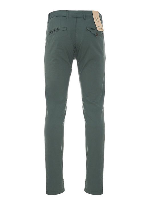 Scotch & Soda Pantaloni pentru bărbați Chino Verde