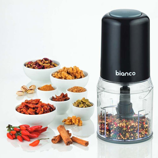 Bianco 1837 Πολυκόπτης Multi 400W με Δοχείο 500ml Μαύρος
