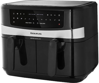 Taurus AF2600D Aragaz multifuncțional 2600W cu Capacitate 9lt Negru