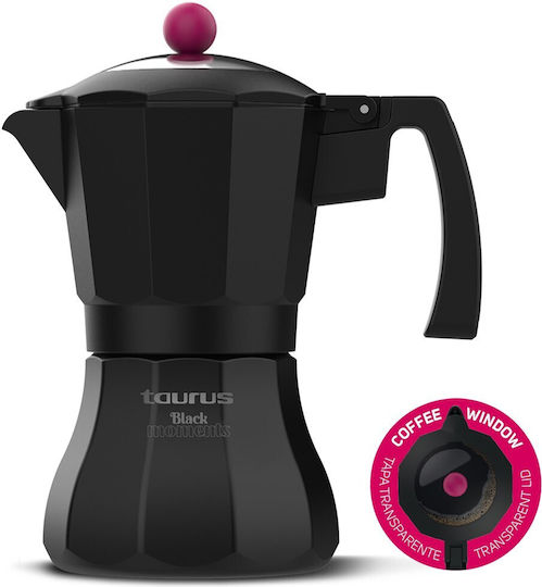 Taurus KCP9003I Espresso-Kanne 3 Cups Schwarz