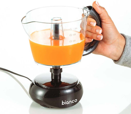 Bianco 00C041500BAGR Electric Juicer 25W with 1lt Capacity Black