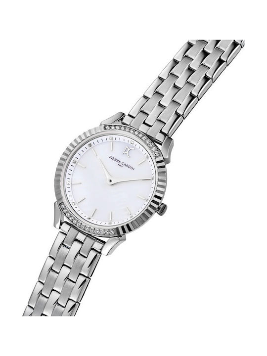 Pierre Cardin Pigalle Men's Watch Battery with Silver Stainless Steel Bracelet Pierre Cardin Pigalle Men's Watch Battery with Silver Stainless Steel Bracelet