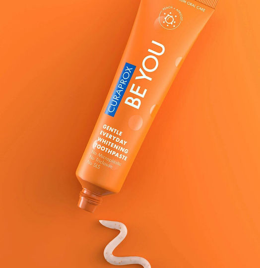 Curaprox Be You Peach & Apricot Οδοντόκρεμα για Λεύκανση 60ml