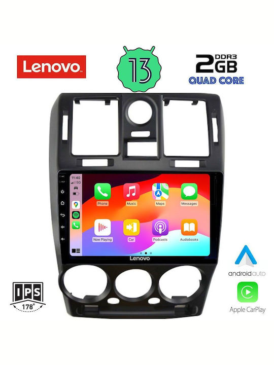 Lenovo Ηχοσύστημα Αυτοκινήτου για Hyundai Getz 2002-2011 (Bluetooth/USB/WiFi/GPS/Apple-Carplay/Android-Auto) με Οθόνη Αφής 9"