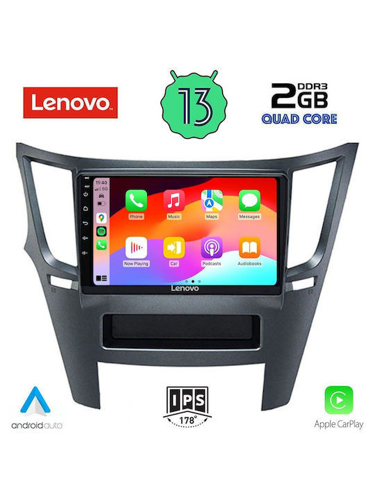 Lenovo Car-Audiosystem für Subaru Erbe 2009> (Bluetooth/USB/WiFi/GPS/Apple-Carplay/Android-Auto) mit Touchscreen 9"