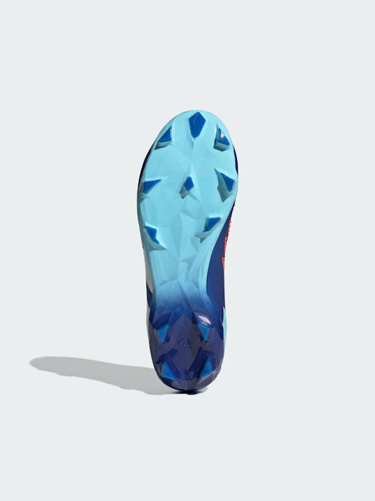 Adidas Predator Accuracy.2 FG Înalt Pantofi de fotbal cu clești Bright Royal / Cloud White / Bliss Blue