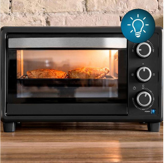 Cecotec Bake & Toast 2300 Ηλεκτρικό Φουρνάκι 23lt Χωρίς Εστίες Μαύρο