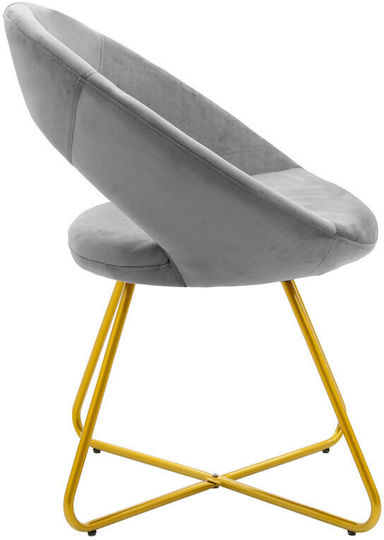 Valentina Stühle Speisesaal Grey 1Stück 65x60x82cm