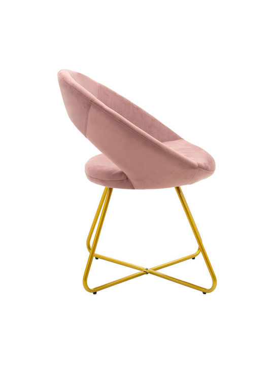 Valentina Dining Room Velvet Chair Rotten Apple 65x60x82cm