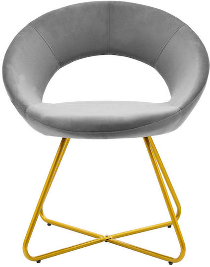 Valentina Stühle Speisesaal Grey 1Stück 65x60x82cm