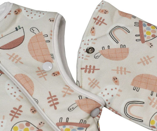 Tender Winter Schlafsack Eco Turtle 2.5 Tog Ecru mit abnehmbaren Ärmeln