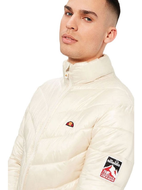 Ellesse Herren Winter Jacke Lässig Weiß