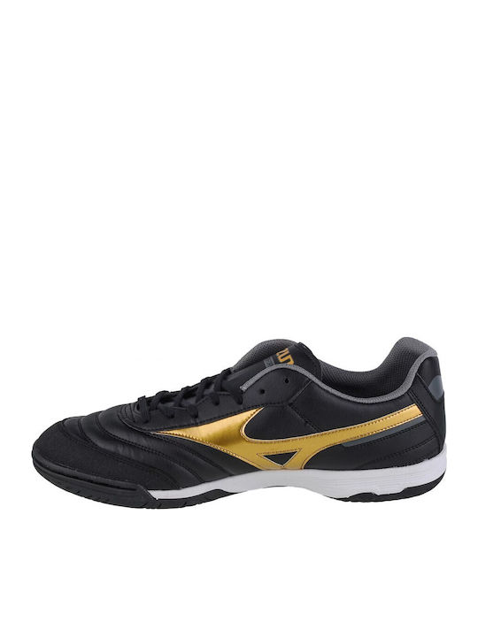 Mizuno Morelia Ποδοσφαιρικά Παπούτσια Σάλας IN Μαύρα