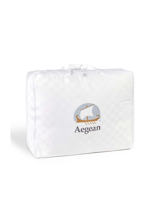 Aigaion Пухено Куинсайз 240x260бр Cassette Бял 350 г/м²Gsm