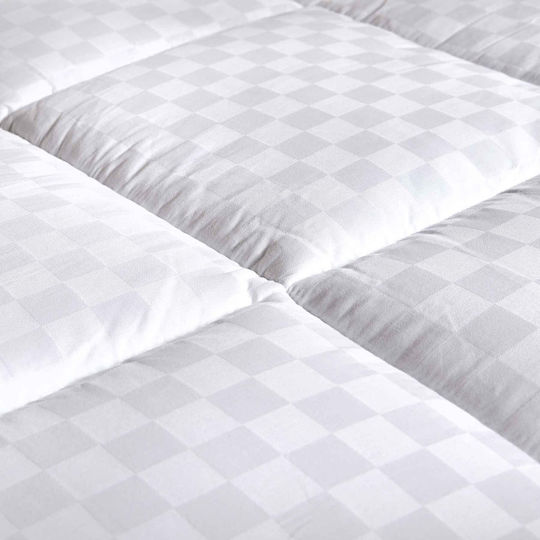 Αιγαίον Πάπλωμα Υπέρδιπλο 240x260εκ. Cassette White 350 GSM
