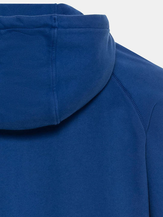 Hooded Light Blue Sweatshirt