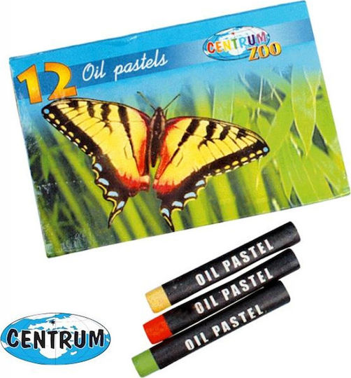 Centrum Λαδοπαστέλ Ζοο 12 Χρωμάτων