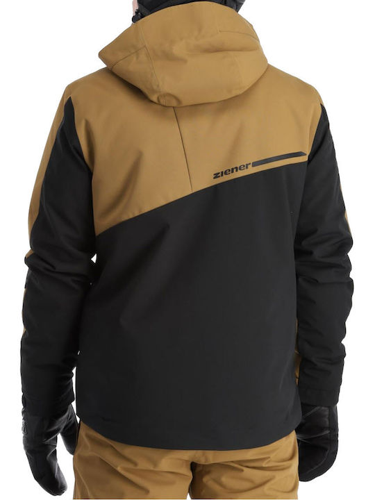 Ziener Timba Men's Ski & Snowboard Jacket Brown 224201-07