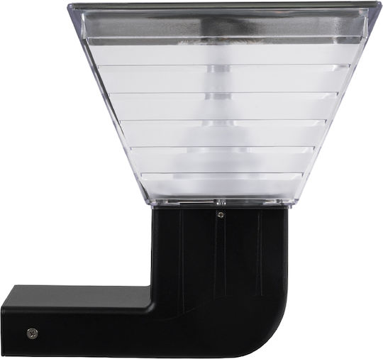 GloboStar Σετ 4 Ηλιακά Φωτιστικά Δαπέδου 10W 330lm Ψυχρό Λευκό 6000K με Αισθητήρα Κίνησης και Φωτοκύτταρο IP65