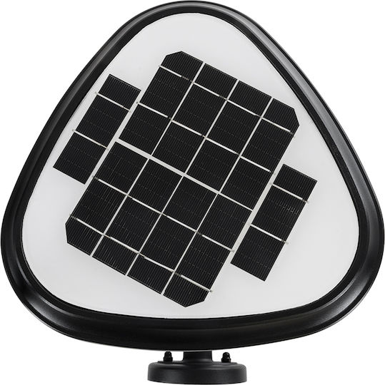 GloboStar Σετ 4 Ηλιακά Φωτιστικά Δαπέδου 10W 330lm Ψυχρό Λευκό 6000K με Αισθητήρα Κίνησης και Φωτοκύτταρο IP65 26x29x36εκ.