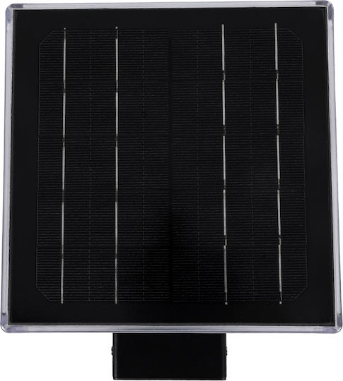 GloboStar Σετ 4 Ηλιακά Φωτιστικά Δαπέδου 10W 330lm Ψυχρό Λευκό 6000K με Αισθητήρα Κίνησης και Φωτοκύτταρο IP65