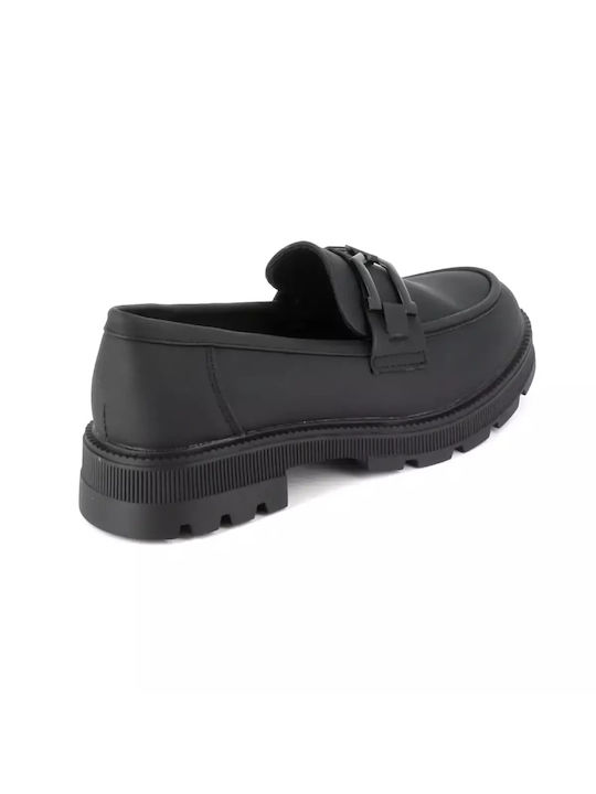 B-Soft Γυναικεία Loafers σε Μαύρο Χρώμα