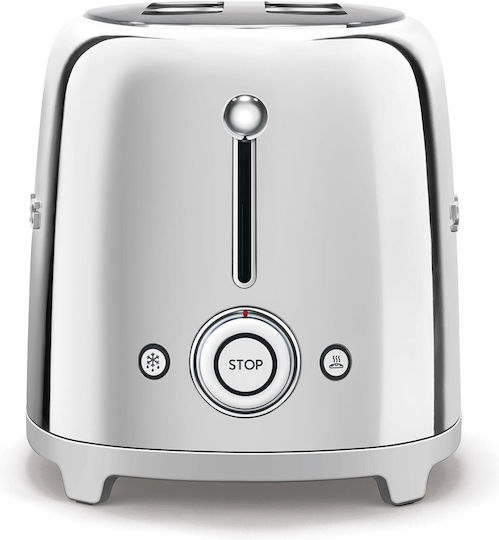 Smeg Prăjitor de pâine 2 sloturi 1500W Inox