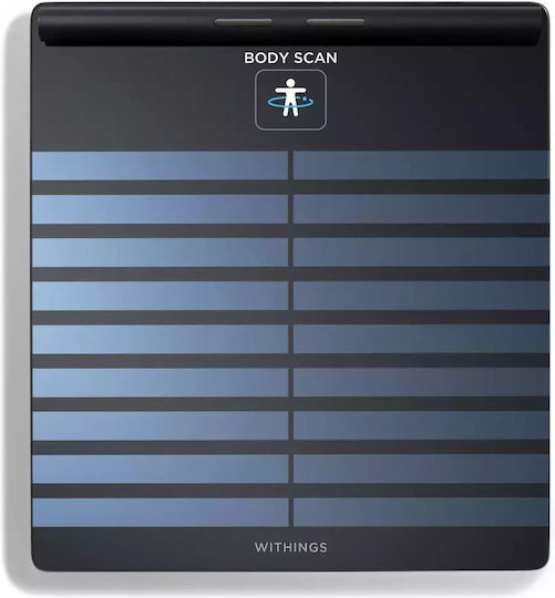 Withings Smart Bathroom Scale with Body Fat Counter Black 13700546707954