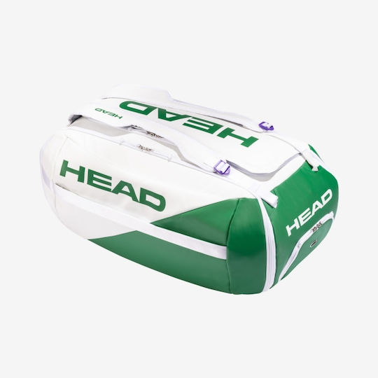 Head Pro Калъф Тенис 12 ракети Бяла