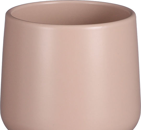 Edelman Übertopf Keramik Rosa 17x17x15.5εκ.
