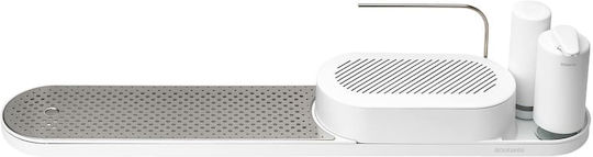 Brabantia Set Accesorii Pentru Baie Inox Alb 4 Bucăți Brabantia Set Accesorii Pentru Baie Inox Alb 4 Bucăți