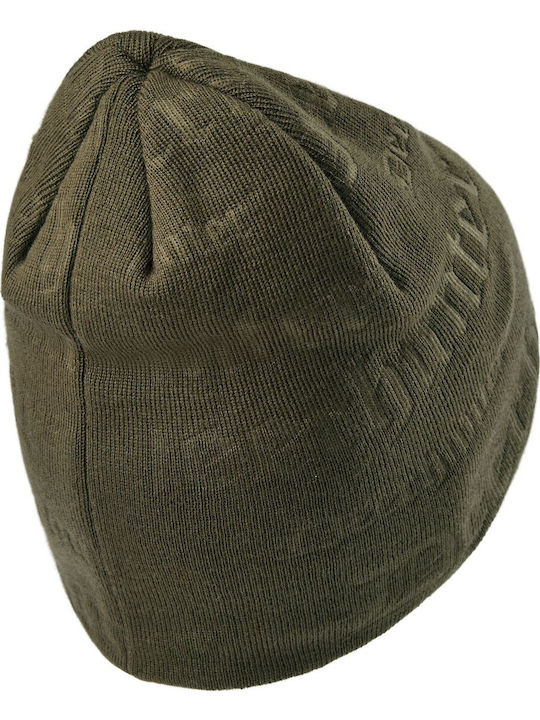 Knitted Beanie Cap Khaki