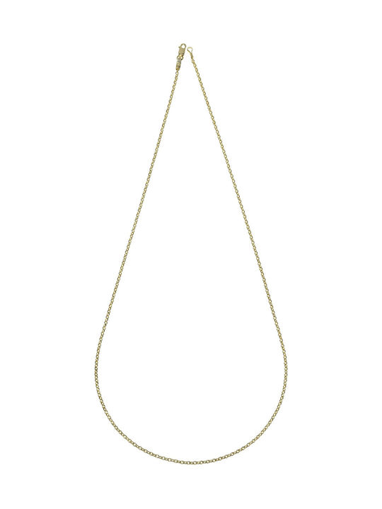 Senzio Belibasakis Gold Chain Neck 14K Length 55cm