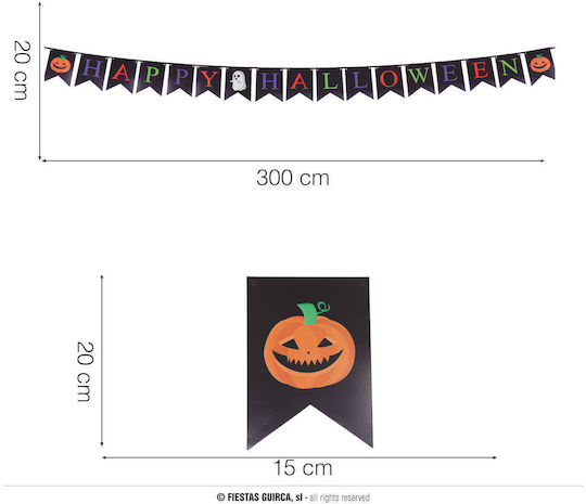 Fiestas Guirca Garland for Party Halloween 1pcs 300cm 24365