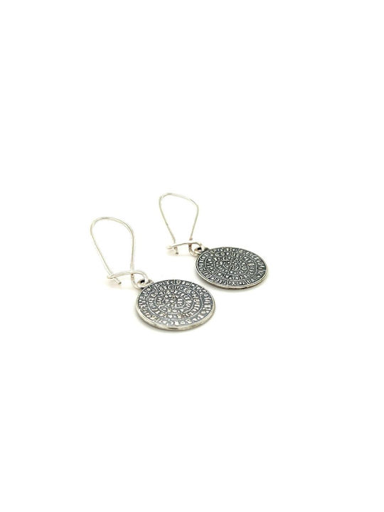 Drandakis Earrings Pendants made of Silver