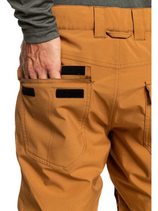 Quiksilver EQYTP03146-CMT0 Ski- und Snowboardhosen Braun