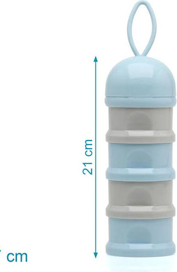 Kiokids Milk Powder Doser Light Blueς 1pcs