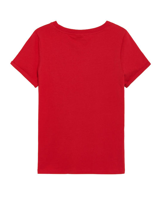 Diadora Women's T-shirt Red