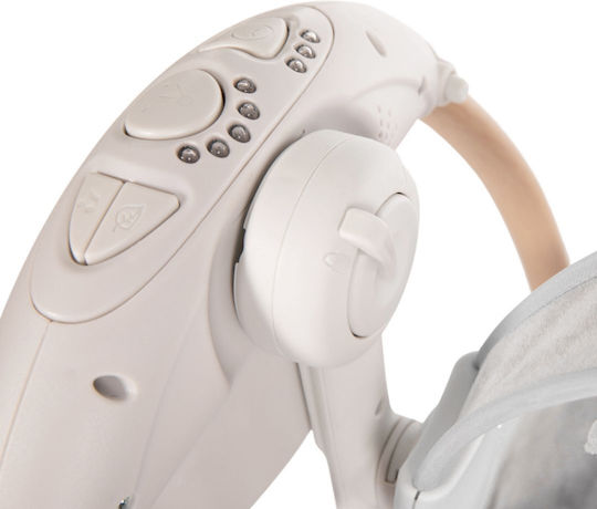 Bo Jungle Elektrisch Baby Relax Schaukel Dolphy mit Musik und Vibration Gray für Kind bis 9kg